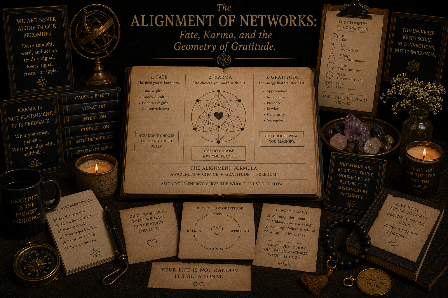 Hong kong zephyr The alignment of networks and gratitude