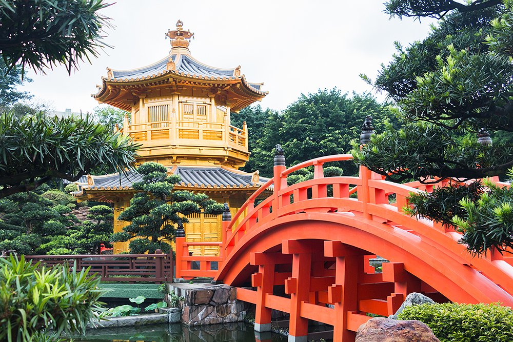 Nan Lian Garden - An Antique Architecture in the Bustling City